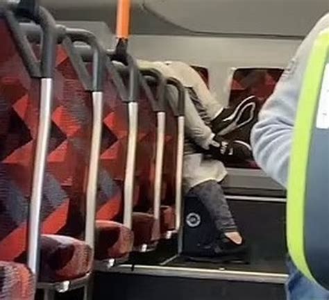 Watch: Couple caught having sex on a bus 